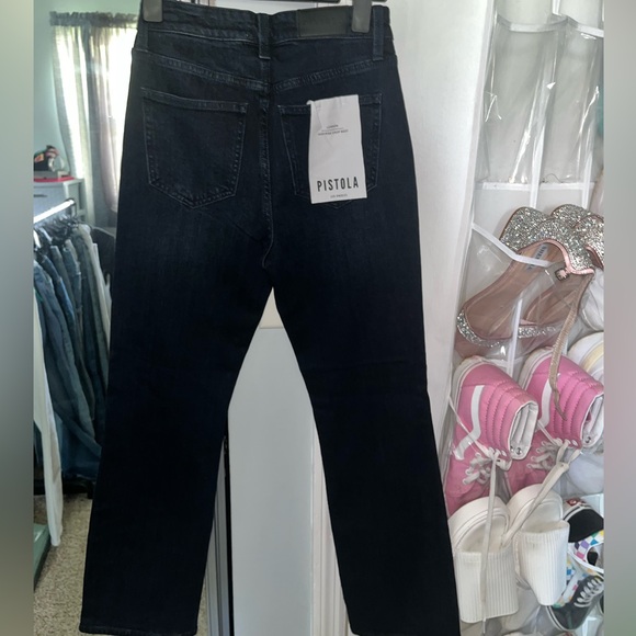 NWT Pistola Lennon High Rise Crop Boot Jeans - Picture 4 of 6